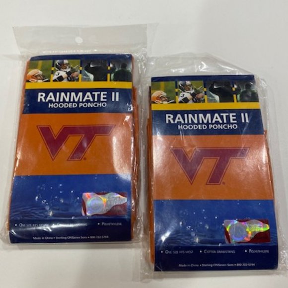 Other - Virginia Tech Ponchos Rainmate 2